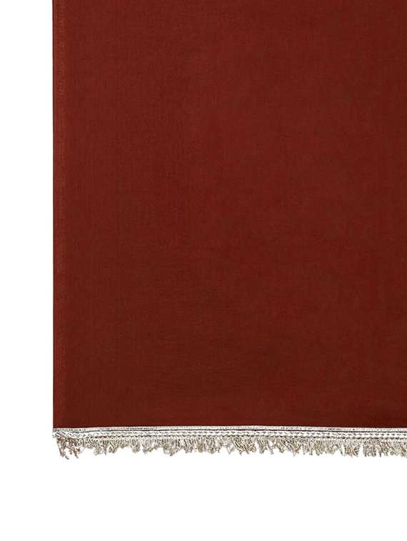 women solid with work flared stitched lehenga - 22069776 -  Standard Image - 5