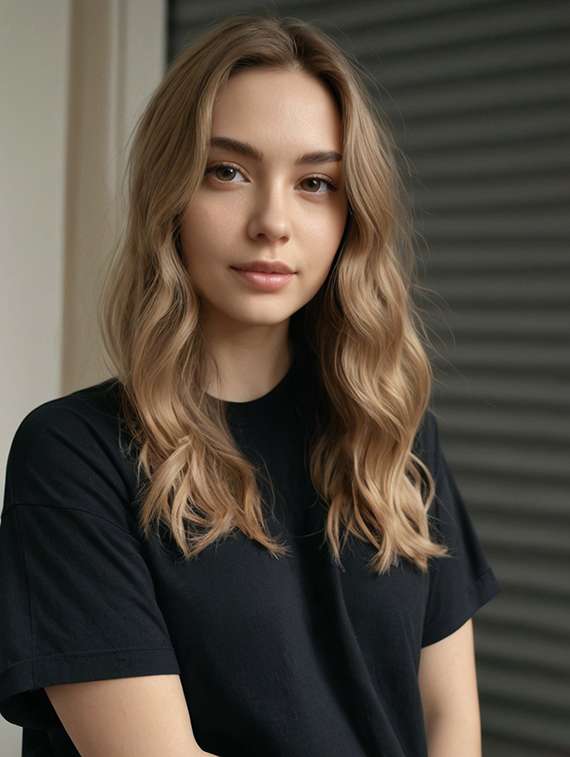 women solid short sleeve oversized t-shirt - 22069793 -  Standard Image - 3