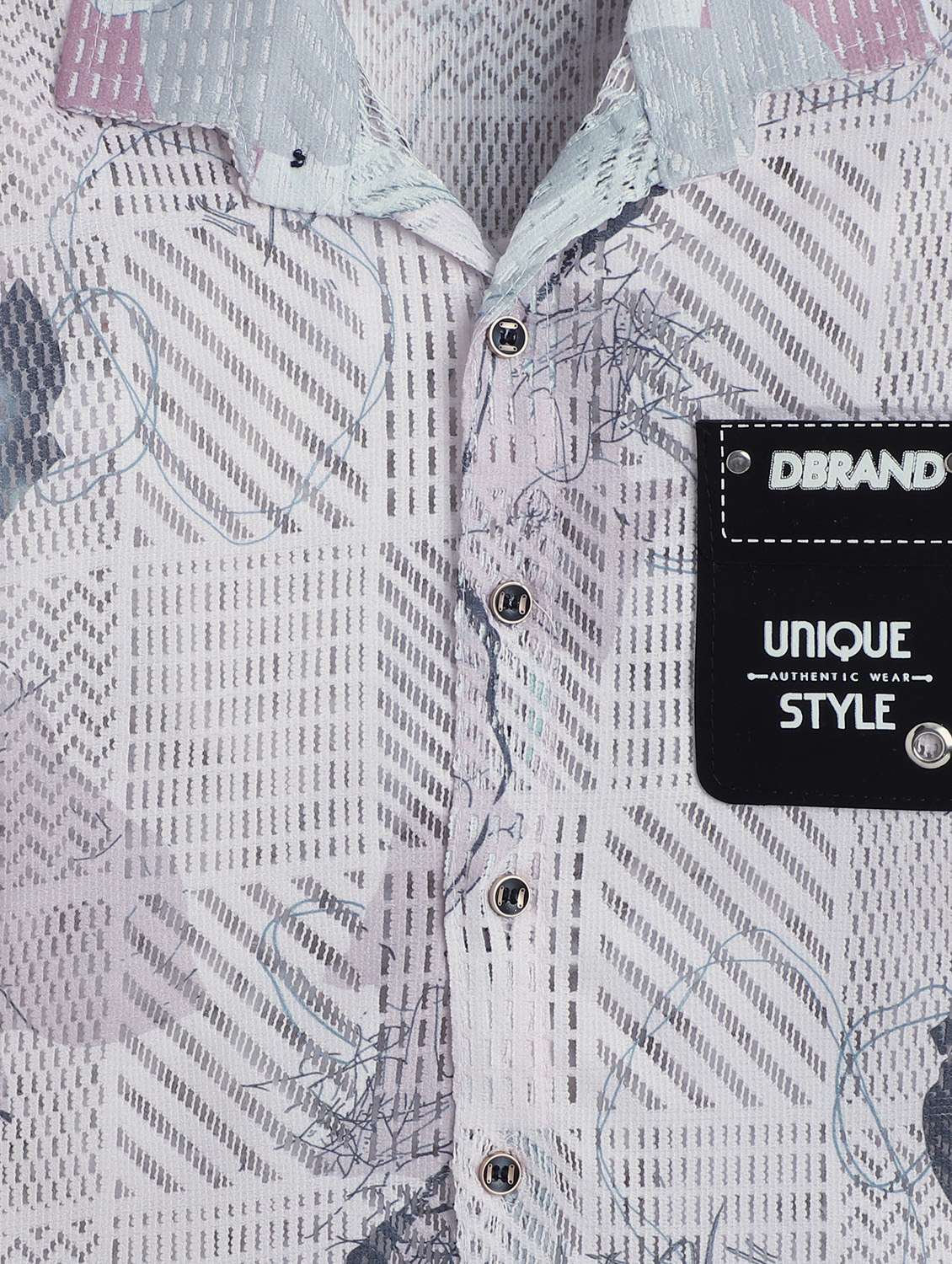 boys printed shirt and trouser with t-shirt set - 22070247 -  Standard Image - 5