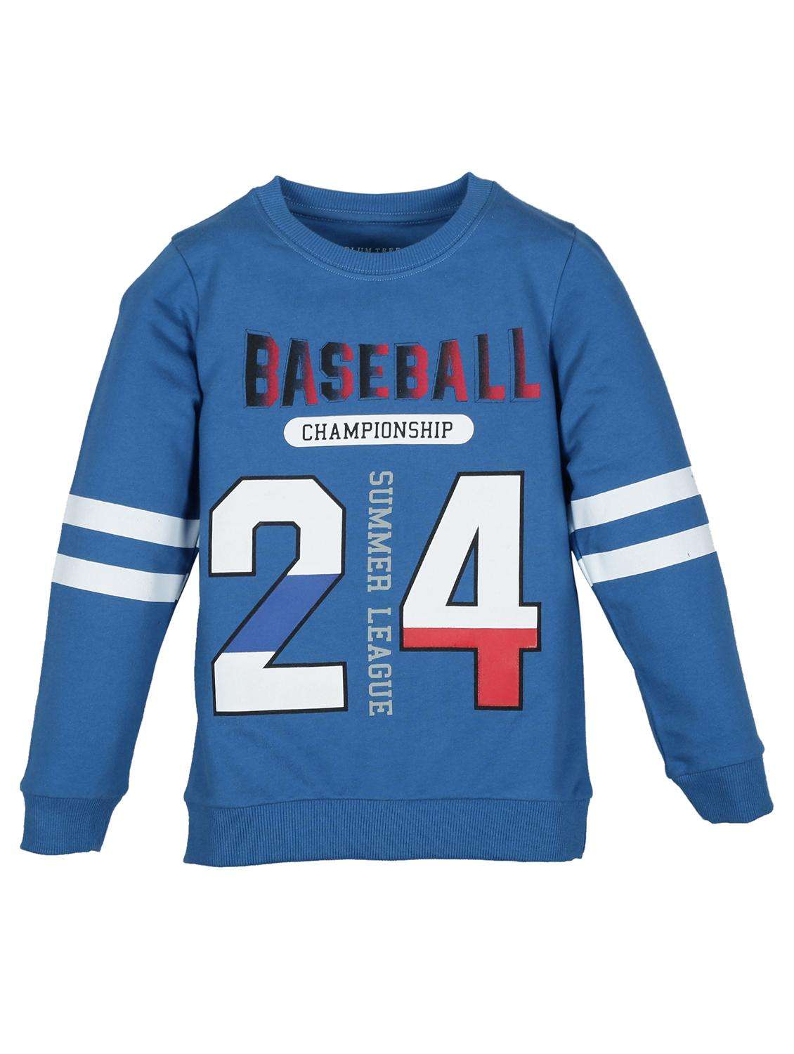 boys printed long sleeve sweatshirt