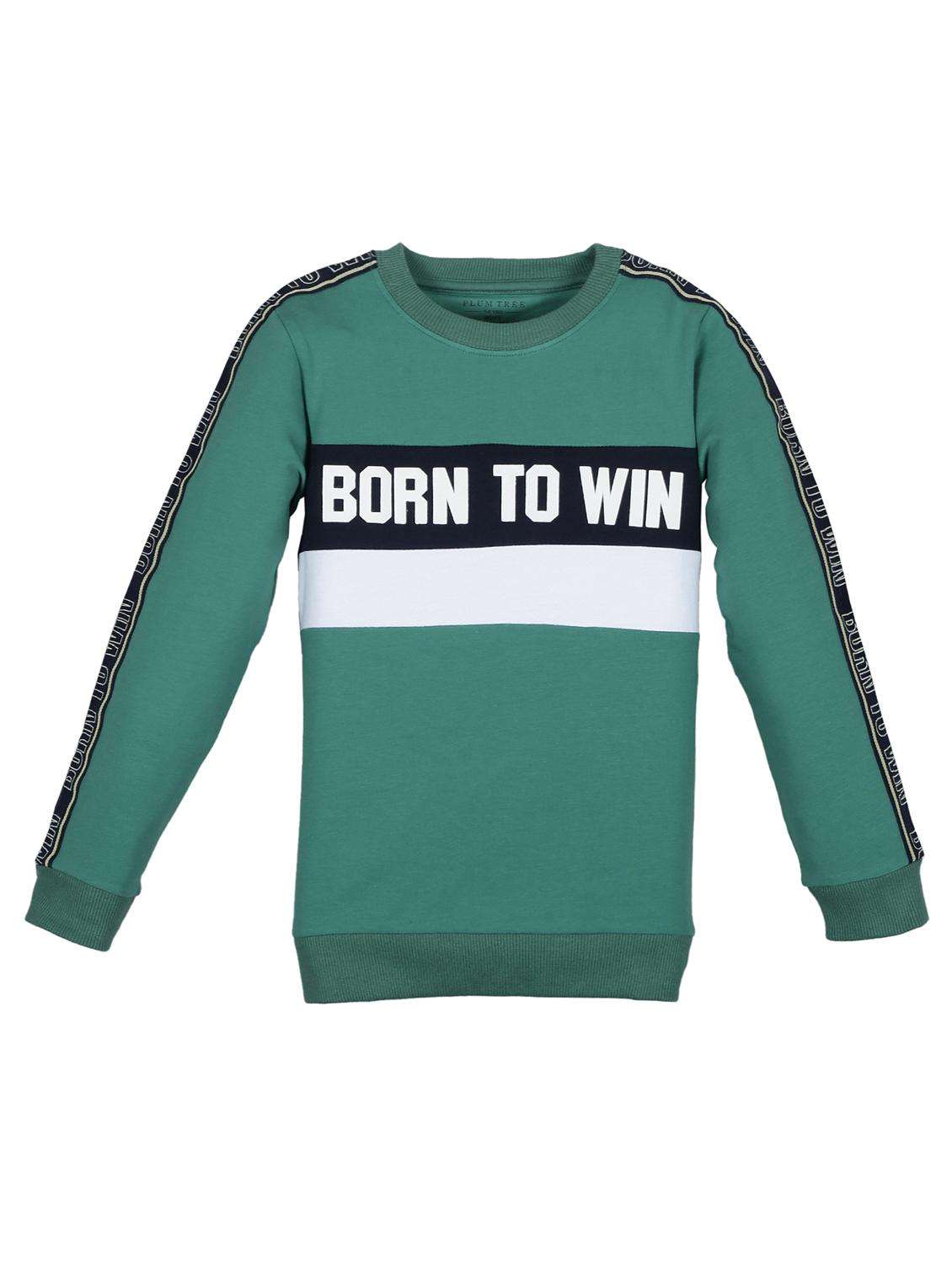 boys printed long sleeve sweatshirt