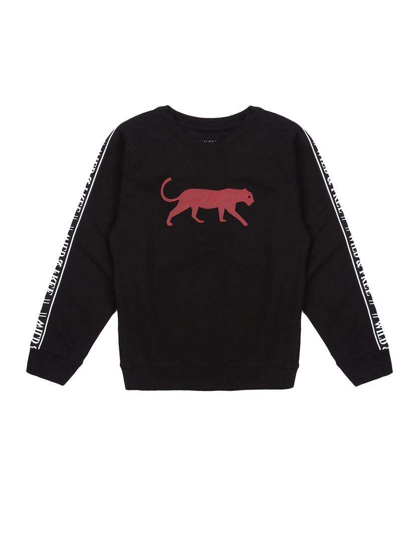 boys printed long sleeve sweatshirt