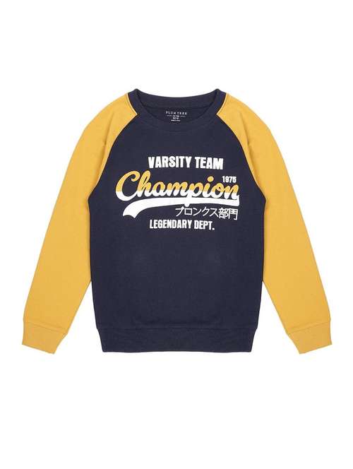 boys color blocked long sleeve sweatshirt - 22070456 -  Standard Image - 0