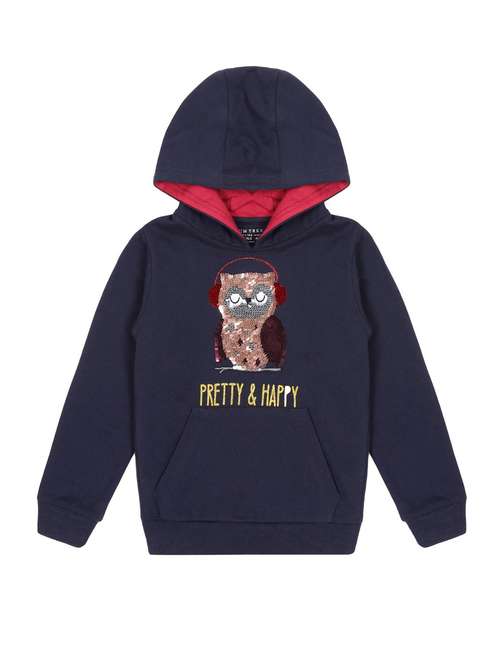 girls printed long sleeve sweatshirt - 22070526 -  Standard Image - 0