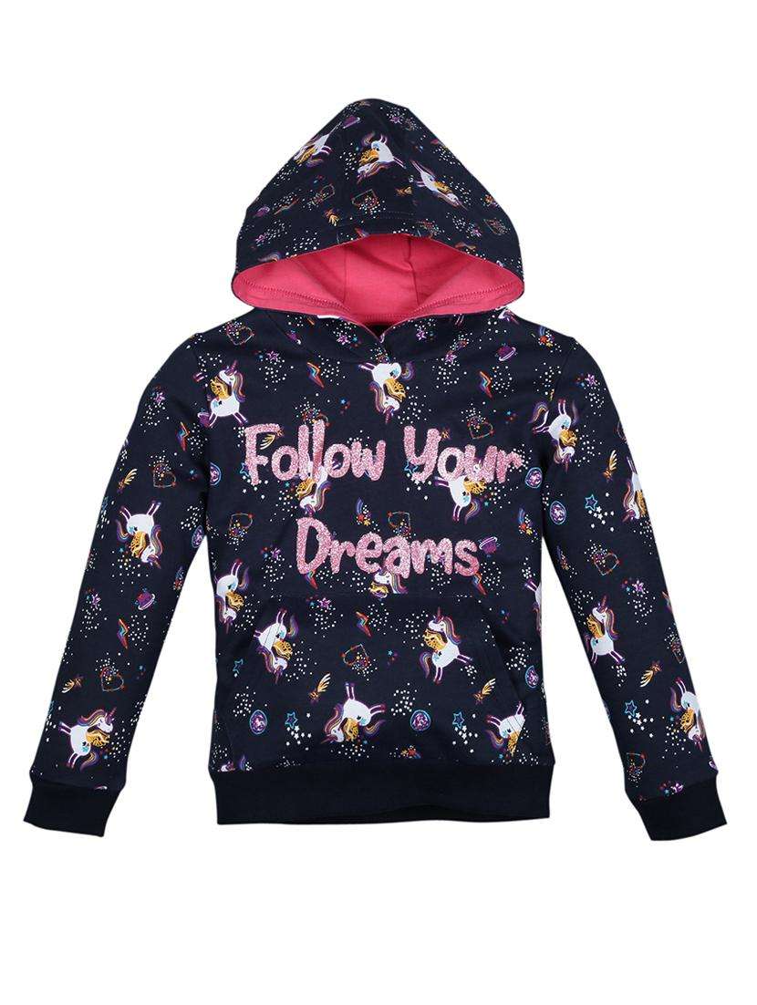 boys printed long sleeve sweatshirt