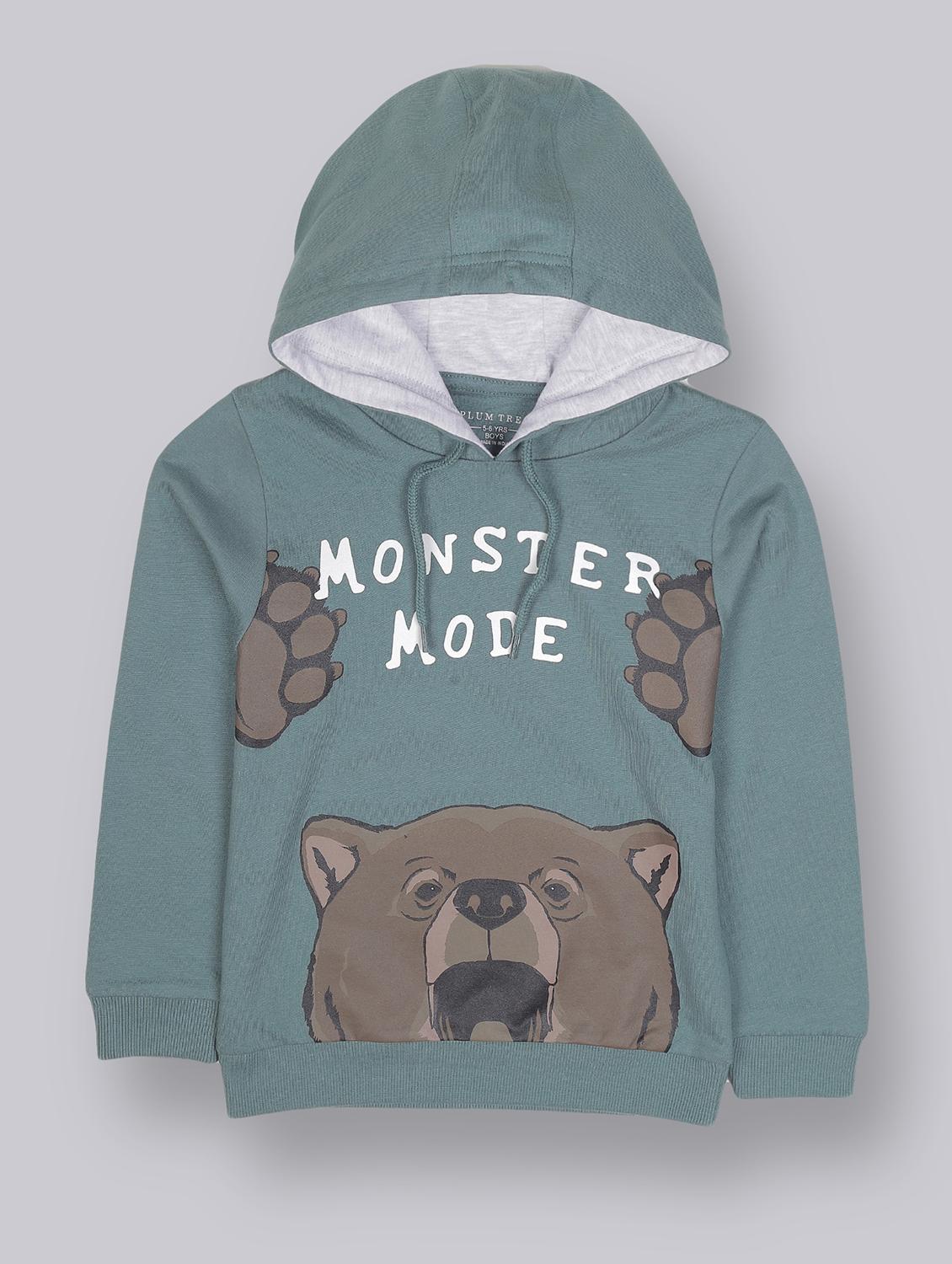 girls printed long sleeve sweatshirt