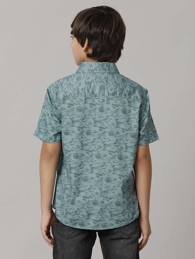 boy collared long sleeve regular fit shirt - 22070776 -  Standard Image - 3