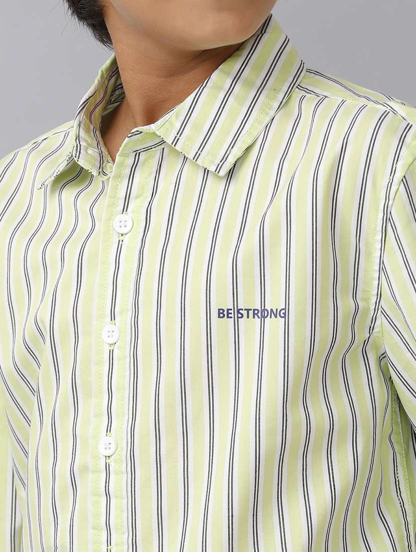 boy collared long sleeve regular fit shirt - 22070779 -  Standard Image - 3