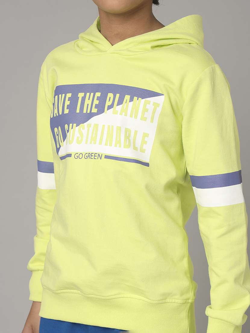 boys printed hooded long sleeve sweatshirt - 22070890 -  Standard Image - 3