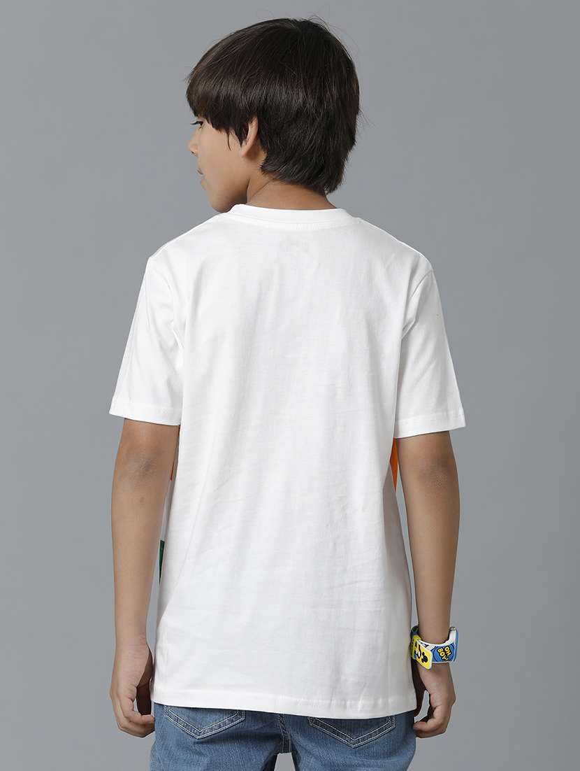 boys printed short sleeve regular fit t-shirt - 22070922 -  Standard Image - 3