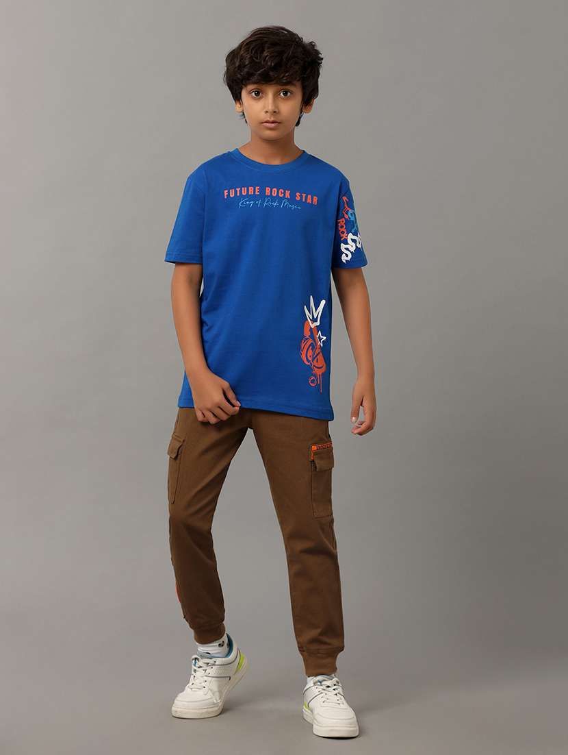 boys printed short sleeve regular fit t-shirt - 22070936 -  Standard Image - 3