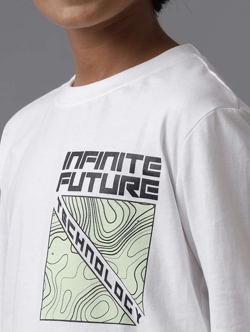 boys printed long sleeve regular fit t-shirt - 22070949 -  Standard Image - 3