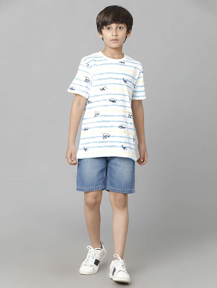 boys printed short sleeve regular fit t-shirt - 22070951 -  Standard Image - 3