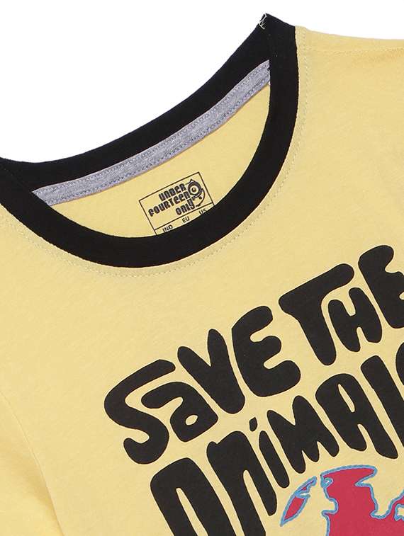 boys printed short sleeve regular fit t-shirt - 22070955 - Standard Image - 3