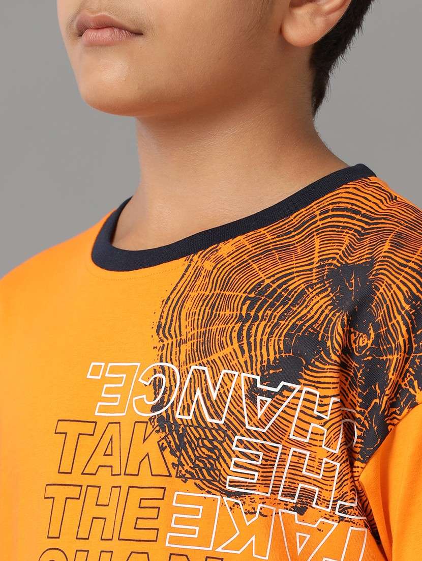 boys printed short sleeve regular fit t-shirt - 22070979 - Standard Image - 5