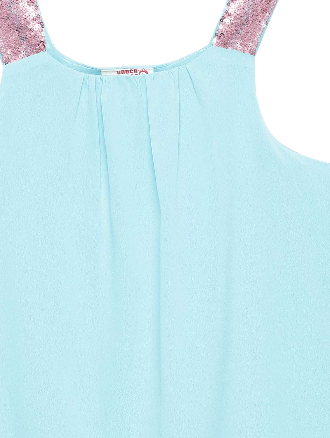 girls sequined sleeveless a-line dress - 22071160 - Standard Image - 3