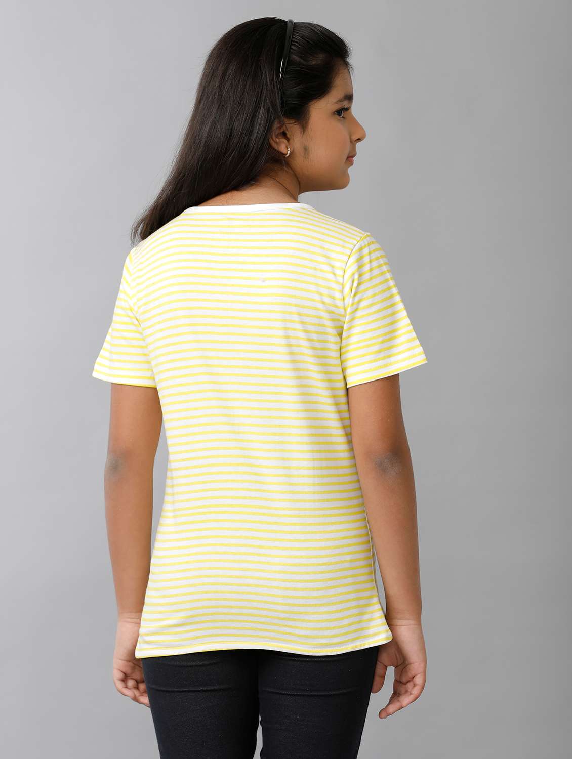 Girls Printed Short Sleeve Regular Fit Tee - 22071396 -  Standard Image - 3