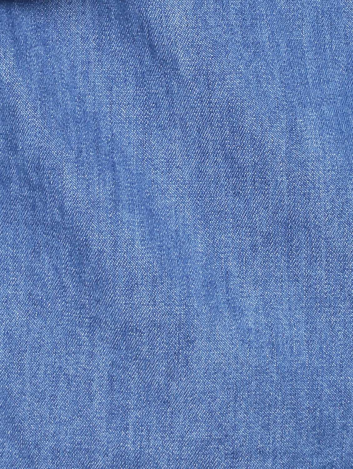 girls solid mid rise denim mini skirt - 22071520 -  Standard Image - 3