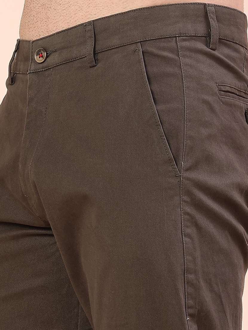 men sold mid rise casual chino - 22071696 -  Standard Image - 5