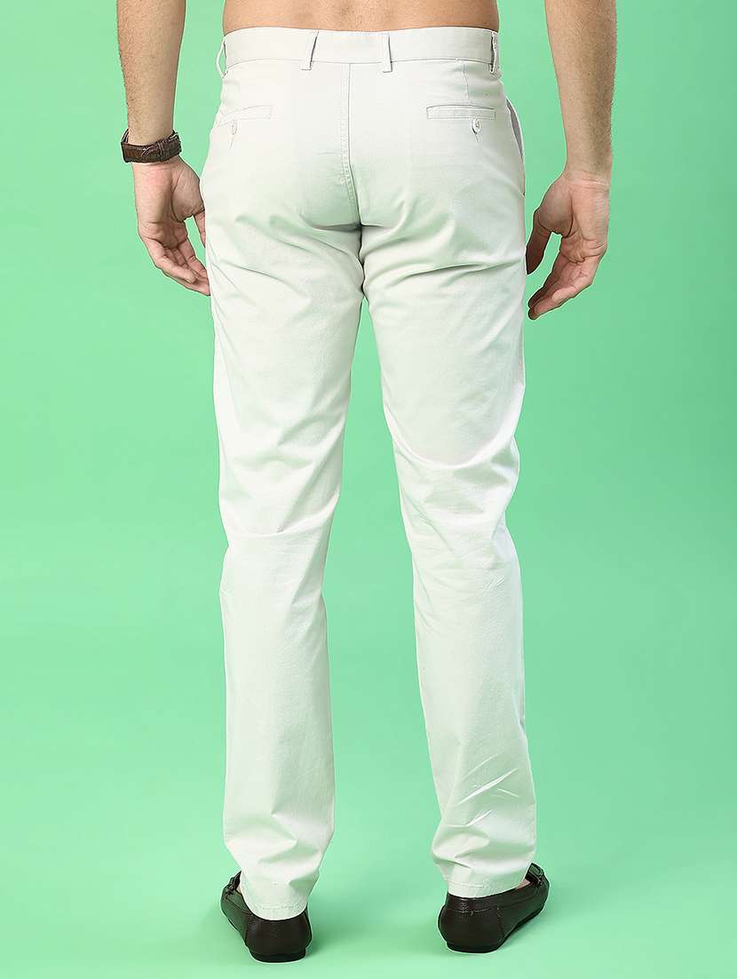 men sold mid rise casual chino - 22071697 -  Standard Image - 3