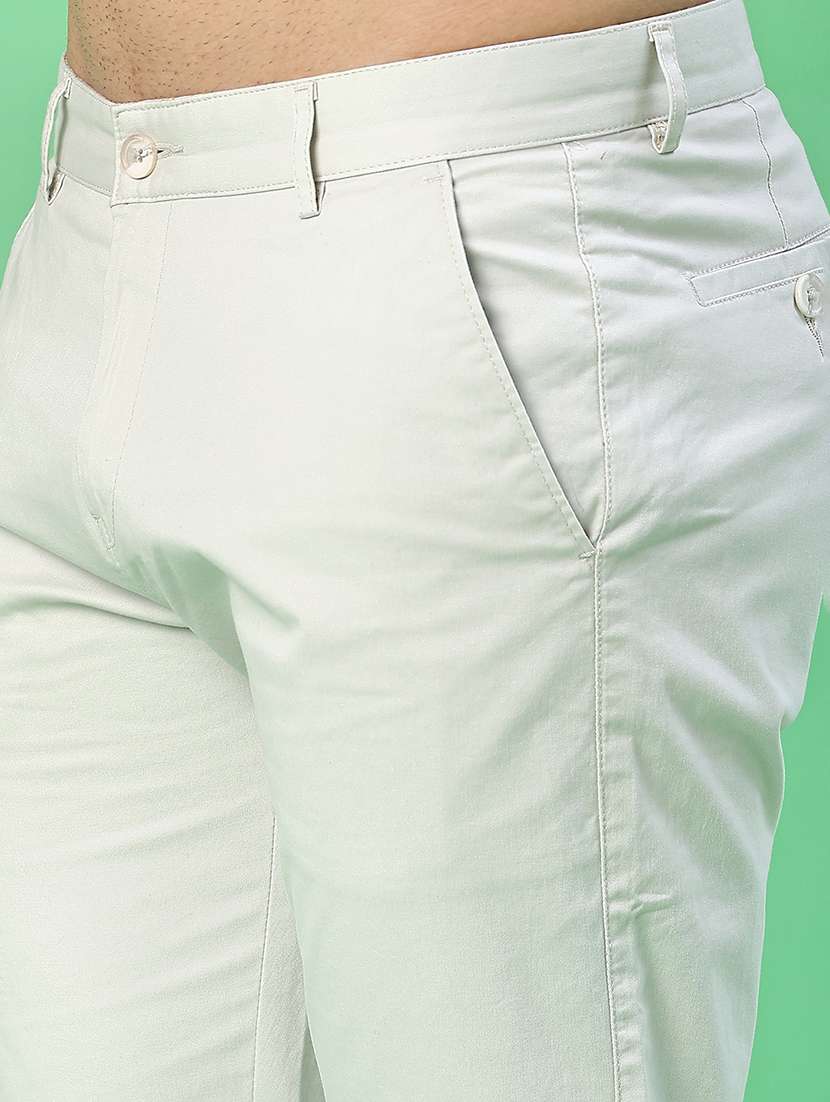 men sold mid rise casual chino - 22071697 -  Standard Image - 5