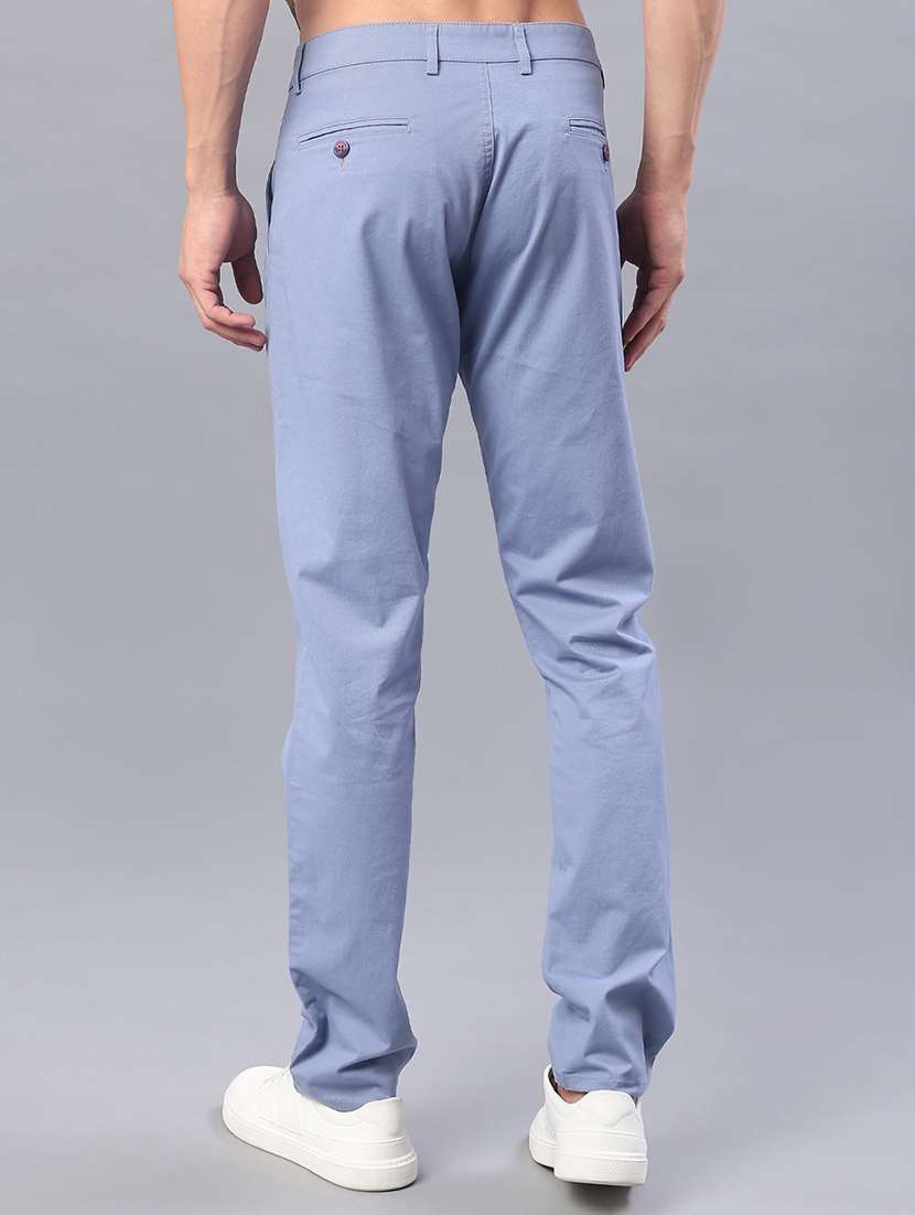 men sold mid rise casual chino - 22071698 -  Standard Image - 3