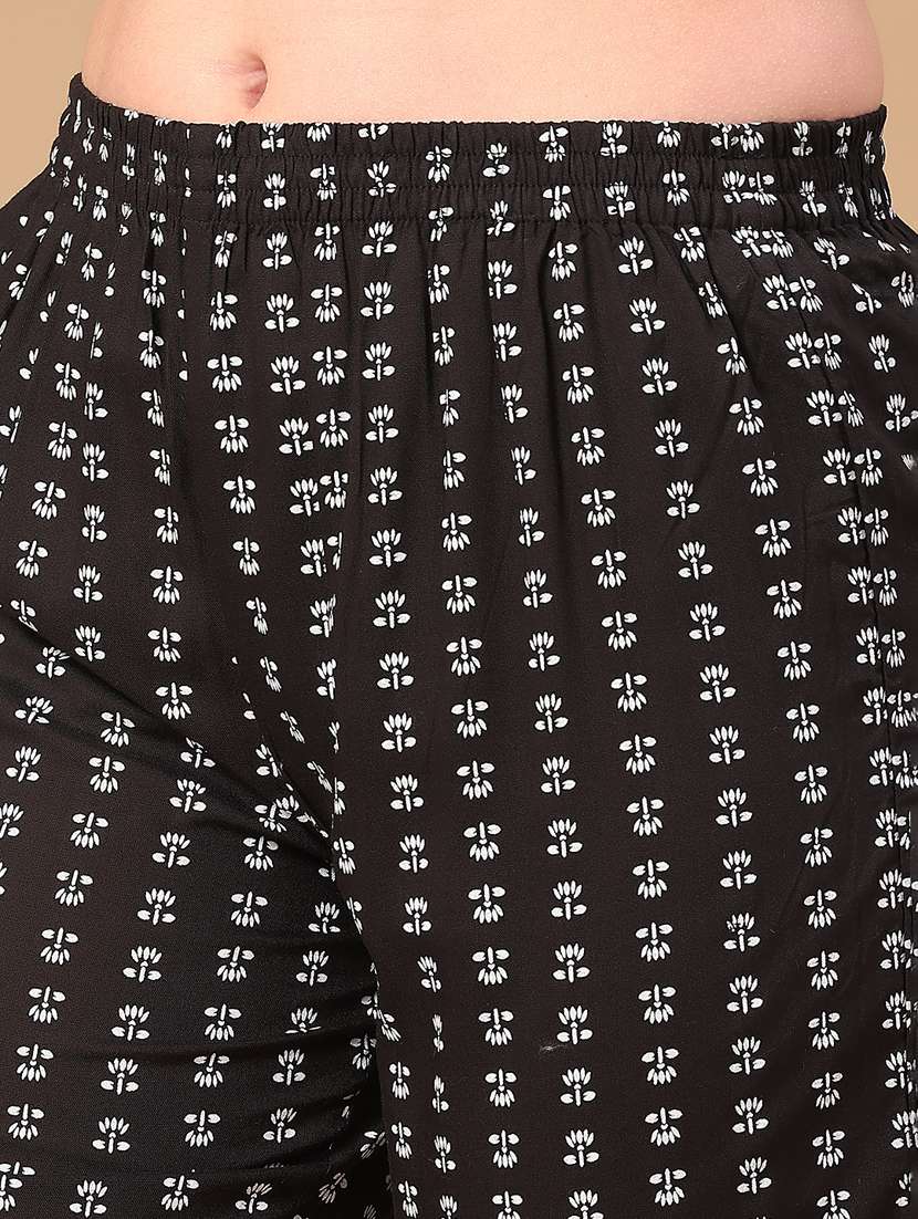 women printed nightwear pyjama set - 22071715 -  Standard Image - 5