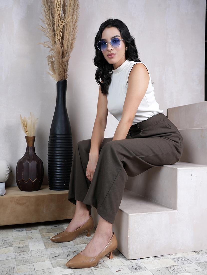 women beige slip on pump - 22072140 - Standard Image - 3