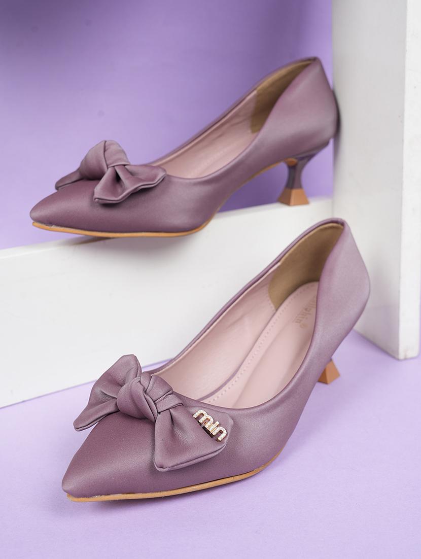 women mauve slip on pump - 22072147 - Zoom Image - 0