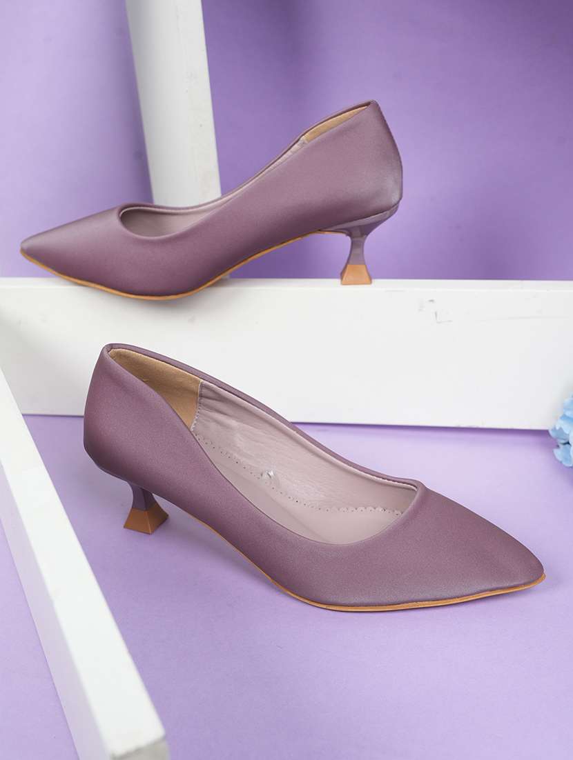 women purple slip on pump - 22072151 -  Zoom Image - 0