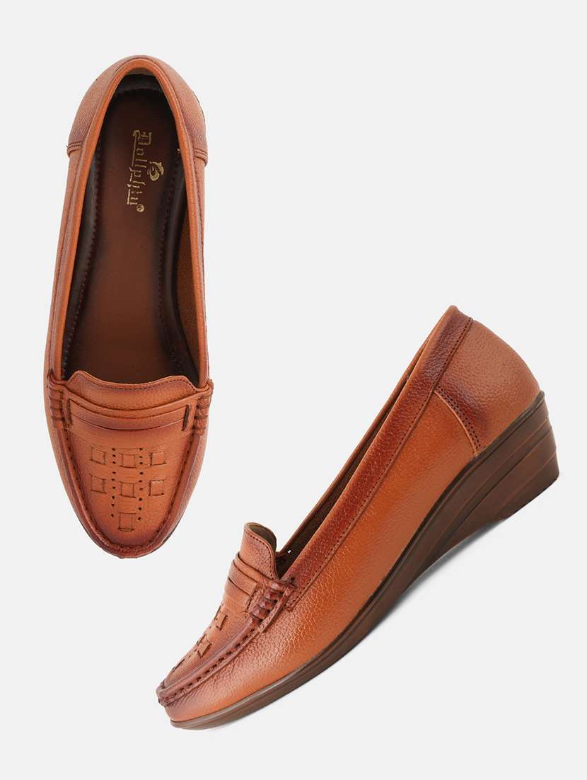 women tan platforms wedge - 22072179 - Standard Image - 5