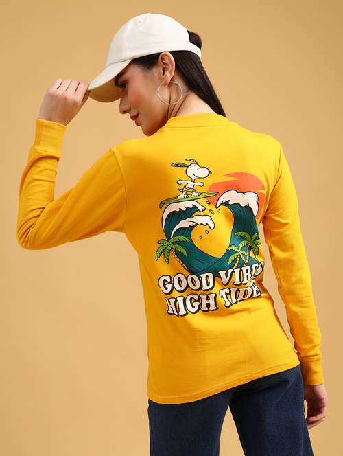 women printed long sleeve sweatshirt - 22072372 -  Standard Image - 0