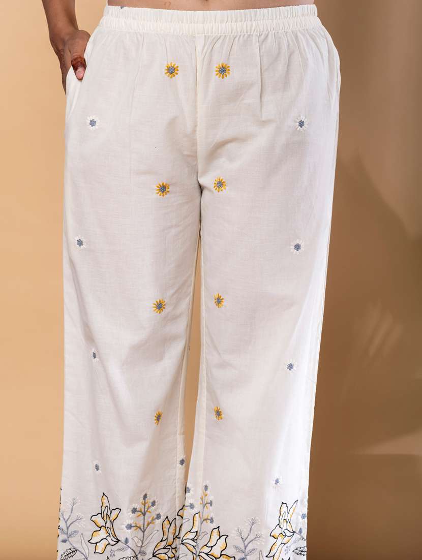 women three quarter sleeve ethnic co-ord set - 22072953 -  Standard Image - 5