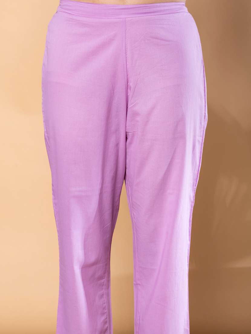 women embroidered long sleeve ethnic co-ord set - 22072966 - Standard Image - 5