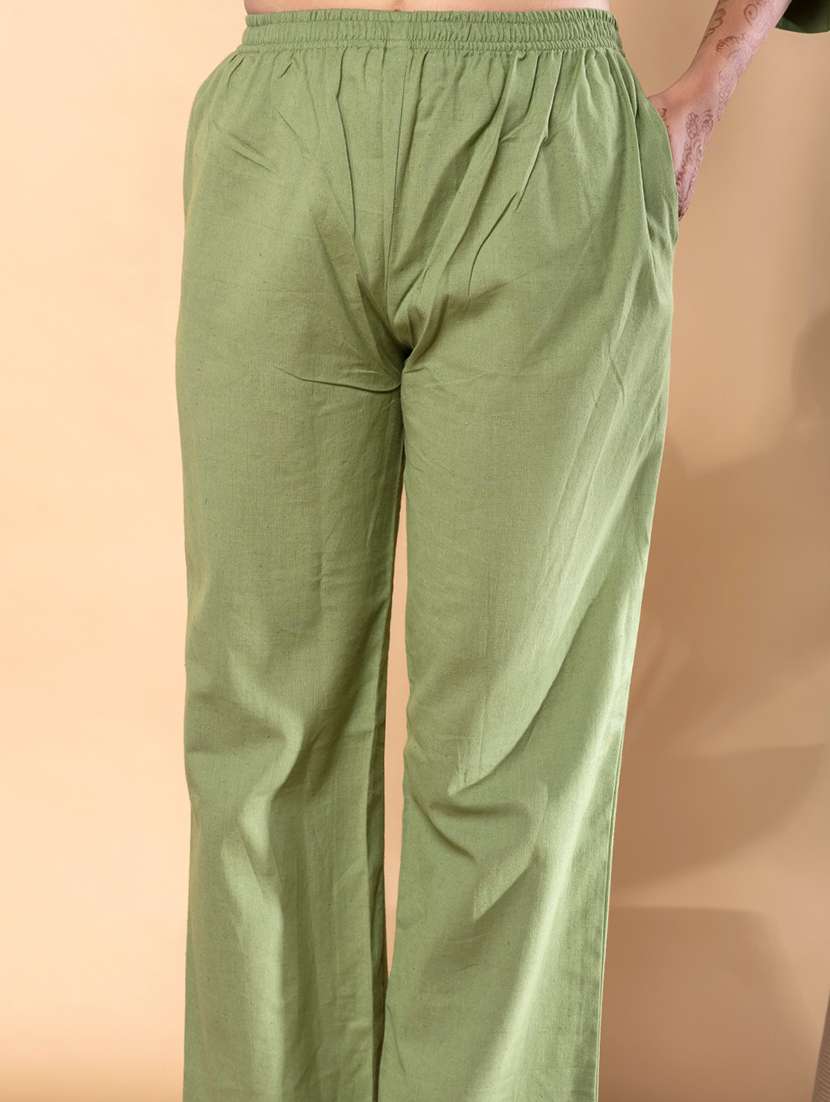 women three quarter sleeve ethnic co-ord set - 22072967 -  Standard Image - 5