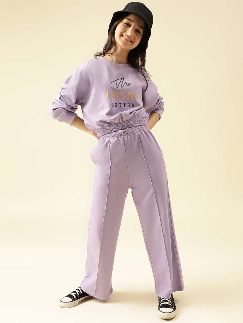 girls printed active wear co-ord set - 22073272 -  Zoom Image - 0