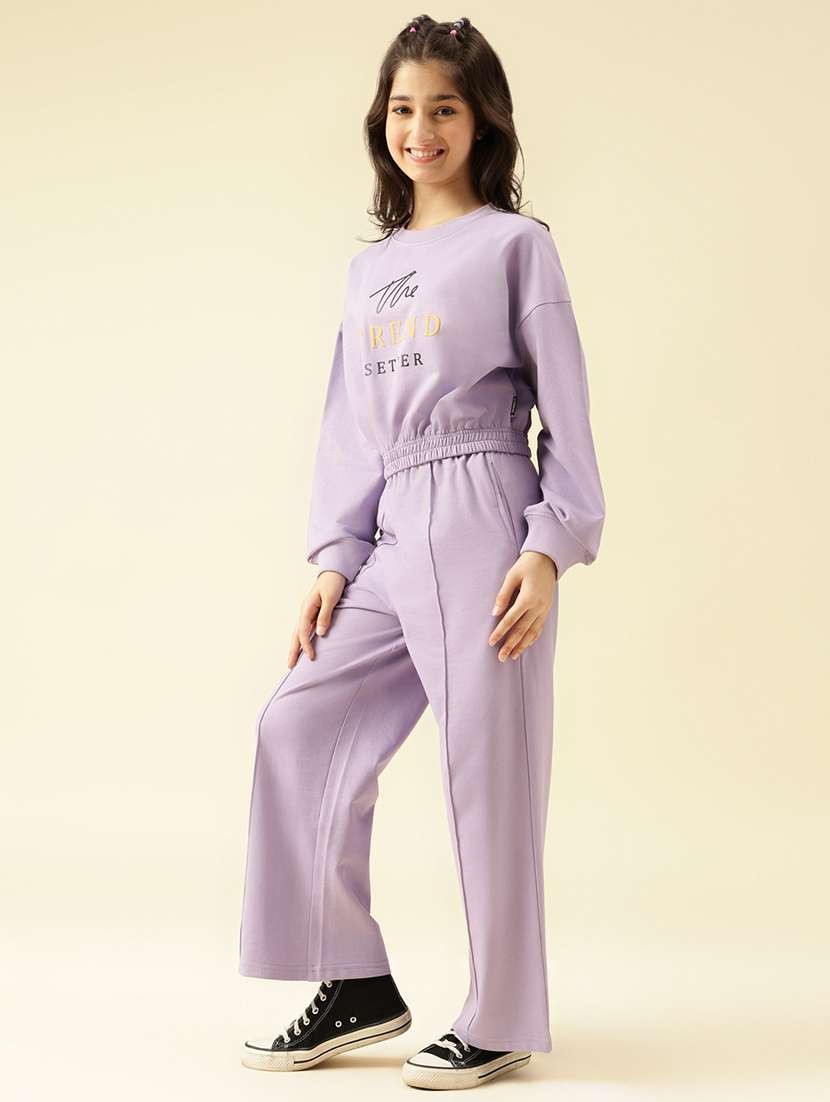girls printed active wear co-ord set - 22073272 - Standard Image - 3