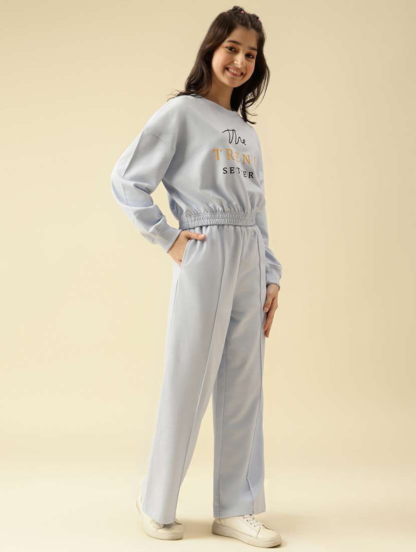 girls printed active wear co-ord set - 22073273 - Standard Image - 3