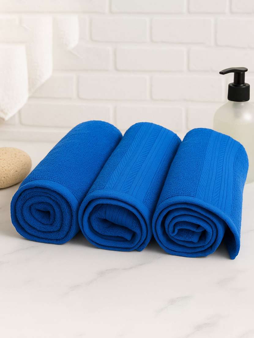 dolla pack of 3 soft high absorben & comfortable hand towel 