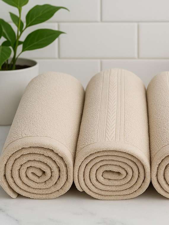 dolla pack of 6 soft high absorben & comfortable hand towel  - 22073879 -  Standard Image - 3