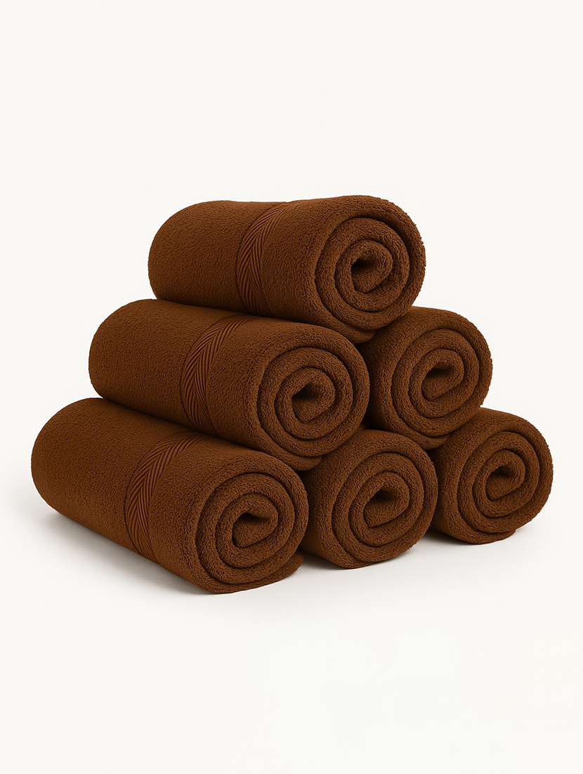 dolla pack of 6 soft high absorben & comfortable hand towel  - 22073881 -  Zoom Image - 0