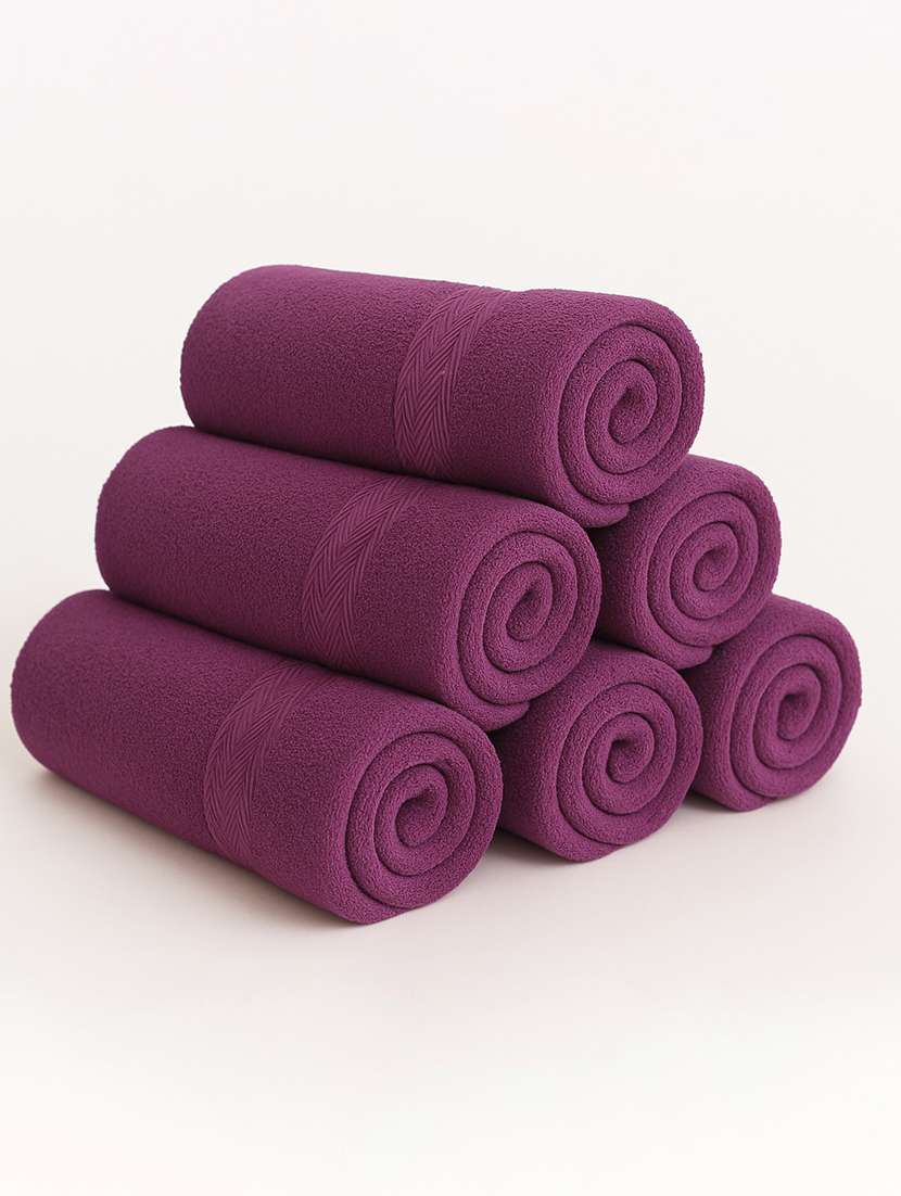 dolla pack of 6 soft high absorben & comfortable hand towel  - 22073887 -  Zoom Image - 0
