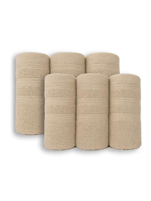 dolla pack of 6 soft high absorben & comfortable hand towel  - 22073891 -  Standard Image - 0