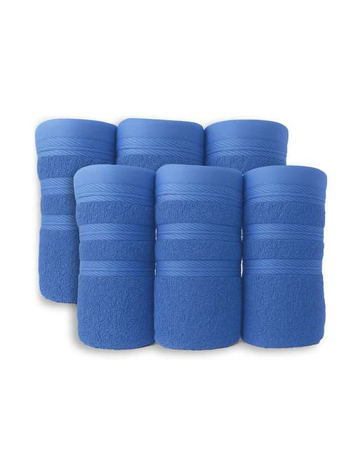 dolla pack of 6 soft high absorben & comfortable hand towel  - 22073892 -  Standard Image - 0