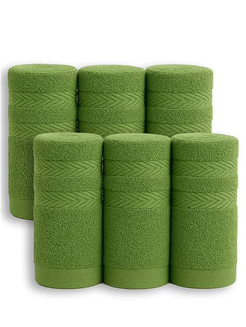 dolla pack of 6 soft high absorben & comfortable hand towel  - 22073896 -  Standard Image - 0