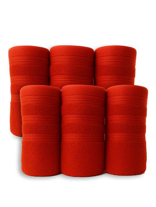 dolla pack of 6 soft high absorben & comfortable hand towel - 22073897 - Standard Image - 0