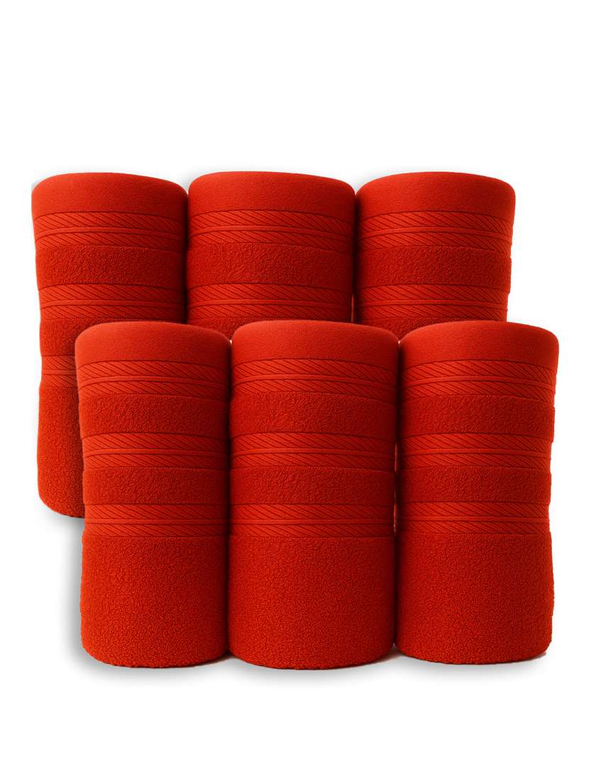 dolla pack of 6 soft high absorben & comfortable hand towel - 22073897 - Zoom Image - 0