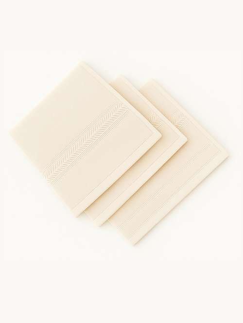 dollar 100% cotton soft, high absorben & comfortable face towel 30 x 30 cm face towel (pack of 3) - 22073903 -  Standard Image - 0