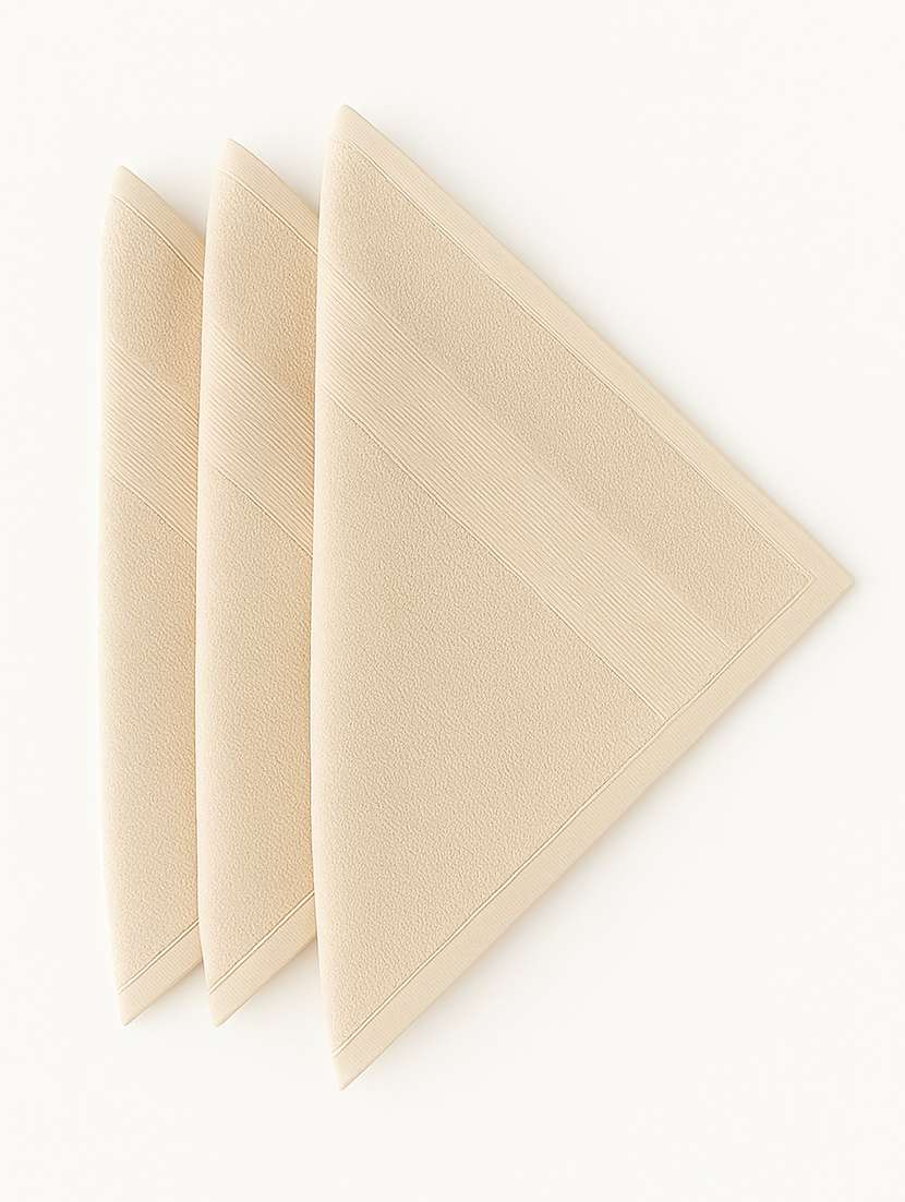 dollar 100% cotton soft, high absorben & comfortable face towel 30 x 30 cm face towel (pack of 3) - 22073903 -  Standard Image - 3