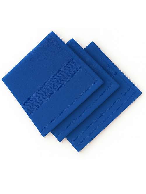 dollar 100% cotton soft, high absorben & comfortable face towel 30 x 30 cm face towel (pack of 3) - 22073904 -  Standard Image - 0